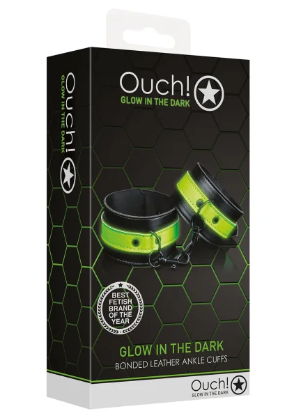 Ouch! Glow In the Dark Ankle Cuffs