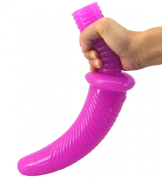 12'' Screw Dildo + Handle