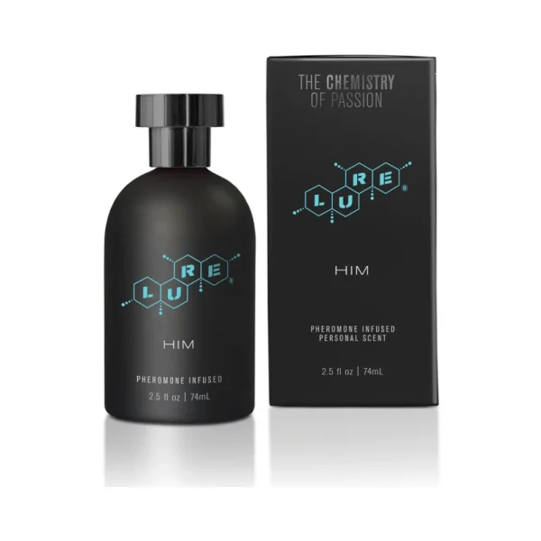 Lure Black Label For Him Pheromone Infused 2.5oz