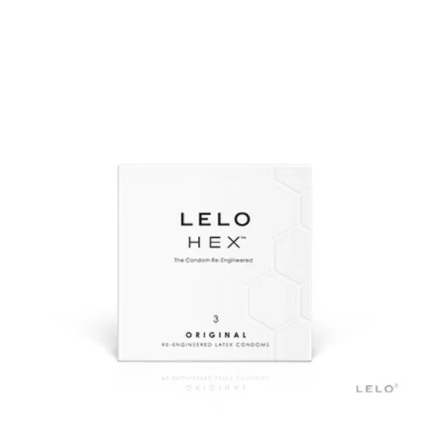 Lelo Hex Original Condoms 3 Pack