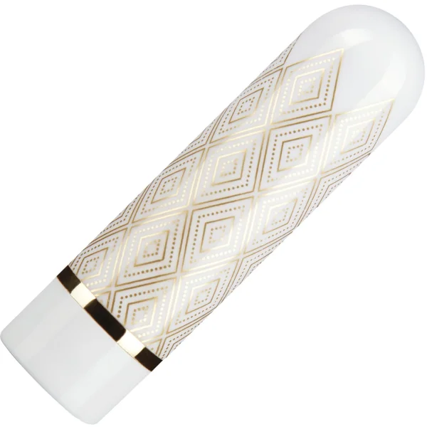 Blush Novelties The Collection Glitzy Deco Bullet Vibrator, Gold