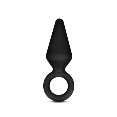 Anal Adventures Platinum Silicone Loop Plug Small