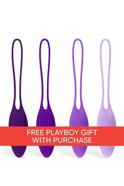 Playboy Put In Work 4 Piece Kegel Ball Set