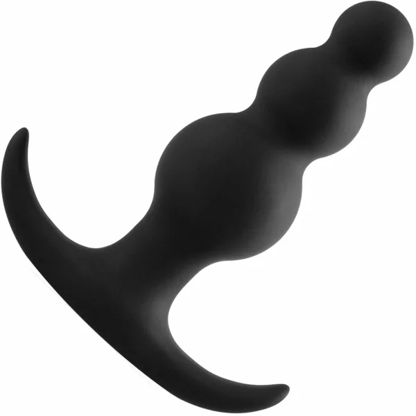 Blush Anal Adventures Platinum Beaded Plug