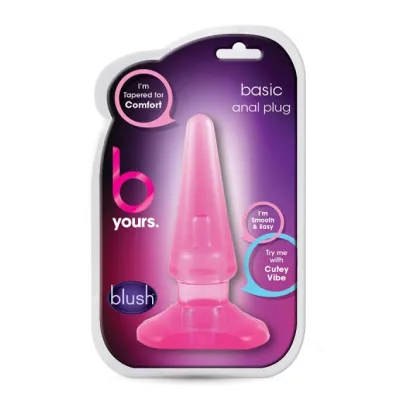 Blush B Yours Pink Basic Anal Plug