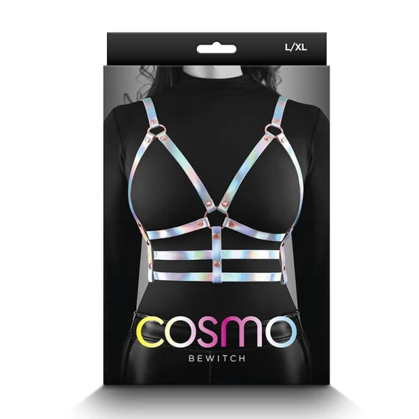 Cosmo Bewitch Chest Harness Large / X-Large - Rainbow