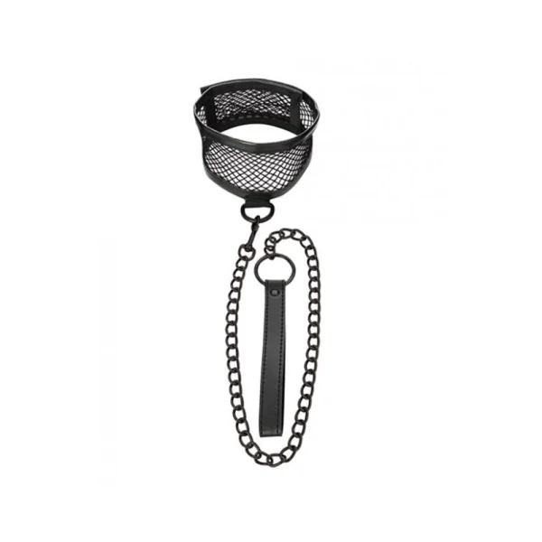 S&m Fishnet Collar And Leash — image 5 of 8