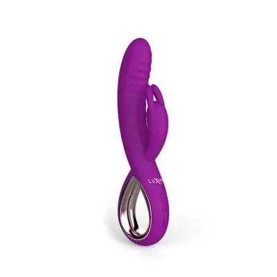 Luxuria Ridged Rabbit Dual Vibrator