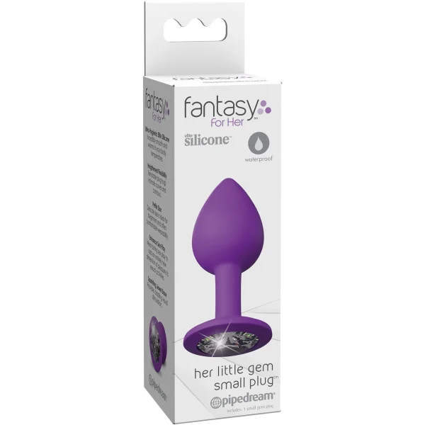 Fantasy For Her - Her Little Gem Silicone Butt Plug - Small — image 4 of 12