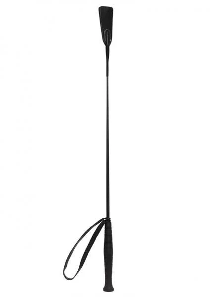 26 Inch Basic Riding Crop Black Leather — image 4 of 6