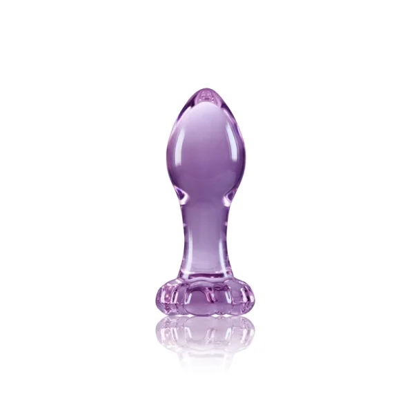 Crystal Glass Flower Anal Plug — image 8 of 10