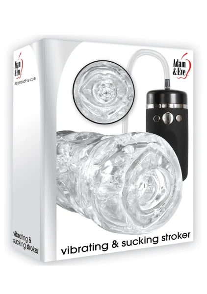 Adam & Eve Vibrating & Sucking Stroker
