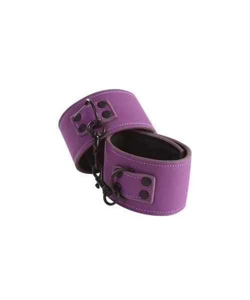 Lust Bondage Ankle Cuff Purple