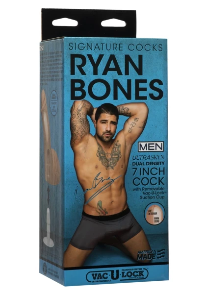 Signature Cocks - Ryan Bones - 7" ULTRASKYN™ Cock with Removable Vac-U-Lock™ Suction Cup