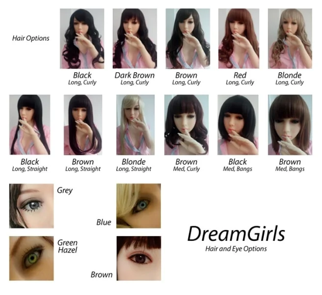DreamGirl Realistic Silicone Full Size Head — image 9 of 13