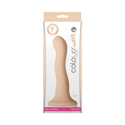 Colours Wave 6 Dildo White
