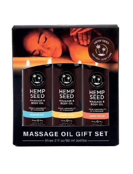 Hemp Seed - Gift Set of Three Summer Massage Oils — image 4 of 4