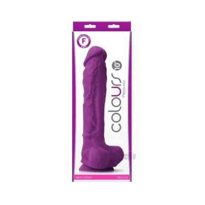 Colours Pleasures 10 Dildo Purple