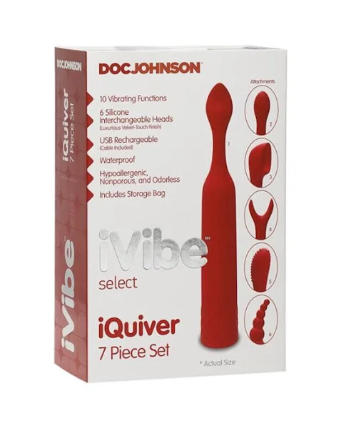 Ivibe Select - Iquiver - 7 Piece Vibrator Set