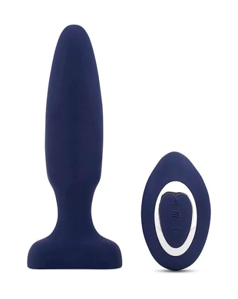 Sensuelle Fino Roller Motion Plug - Blue - 6.2 Inch