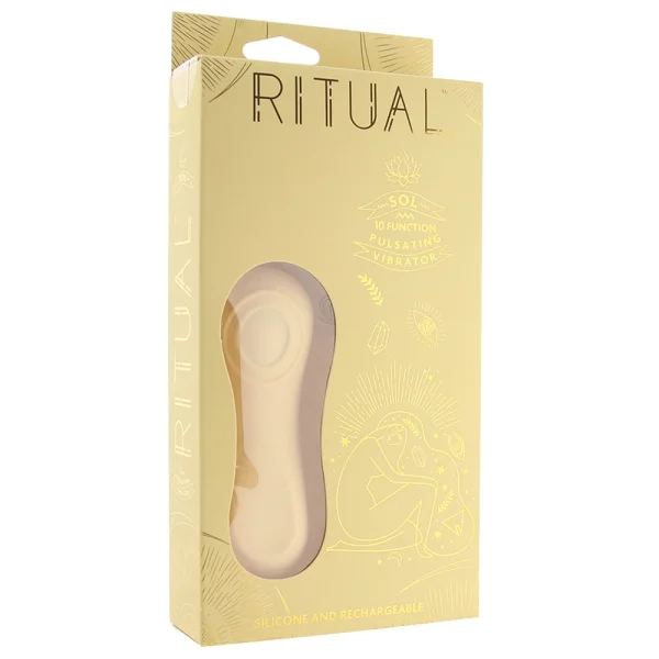 Ritual Sol Rechargeable Silicone Pulsating Vibrator by Doc Johnson