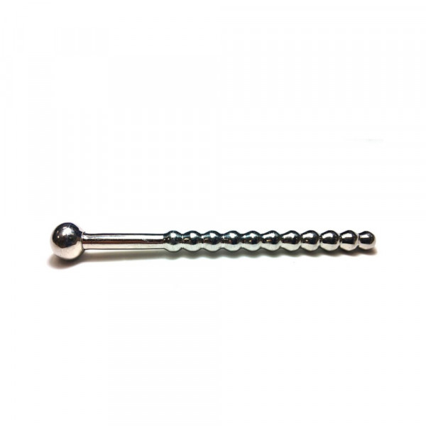 Rouge Beaded Urethral Sound W/stopper