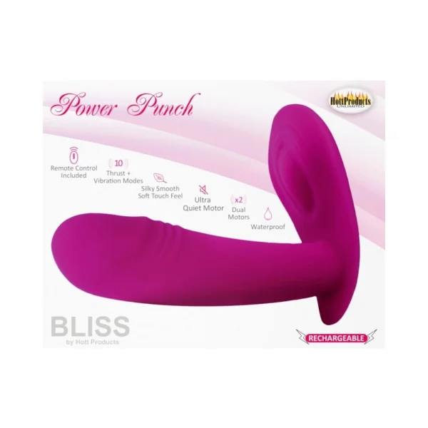 Bliss Power Punch Thrusting Vibe — image 7 of 8