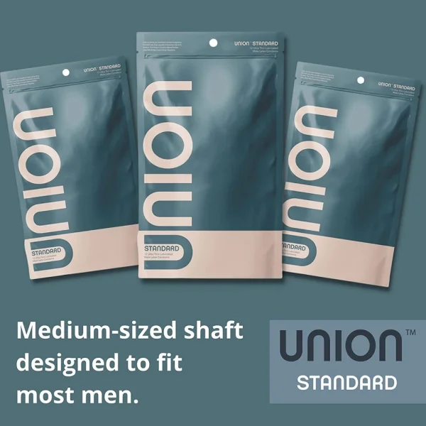 Union &quot;Standard&quot; Lubricated Condoms | Premium Vegan