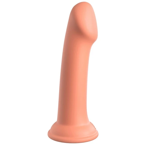 Dillio Platinum Big Hero Silicone 6" Suction Cup Dildo - Peach