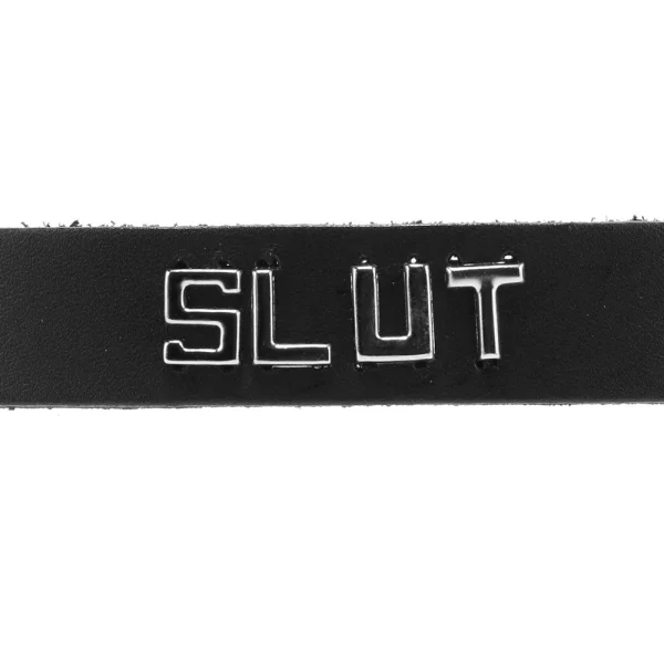 Spartacus Word Band Collar SLUT