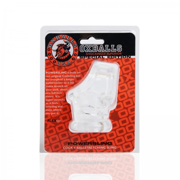 Powerballs Cocksling And Ballstretcher Clear