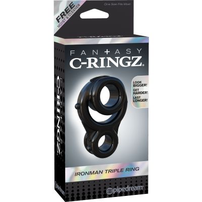 Ironman Triple Cock Balls Ring