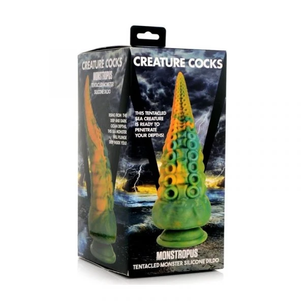 Creature Cocks - Monstropus Tentacled Monster Silicone Dildo
