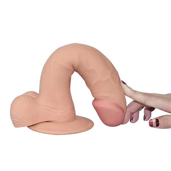 Lovetoy The Ultra Soft Dude 9 Inch Straight Dildo