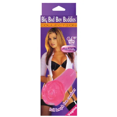 BIG BAD BOY BUDDIES VAGINA 6 5 INCH PINK