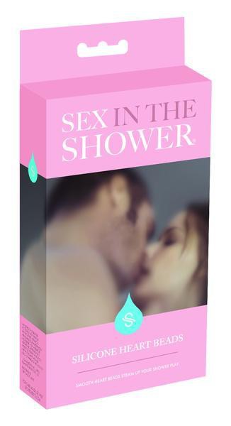 Sex in the Shower Silicone Heart Beads