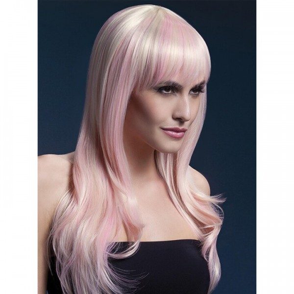 Fever Sienna Blonde Candy Long Full Fringe Wig – 26 Inch