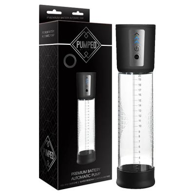 Pumped Premium Battery Auto Pump Clear Powered Penis Pump