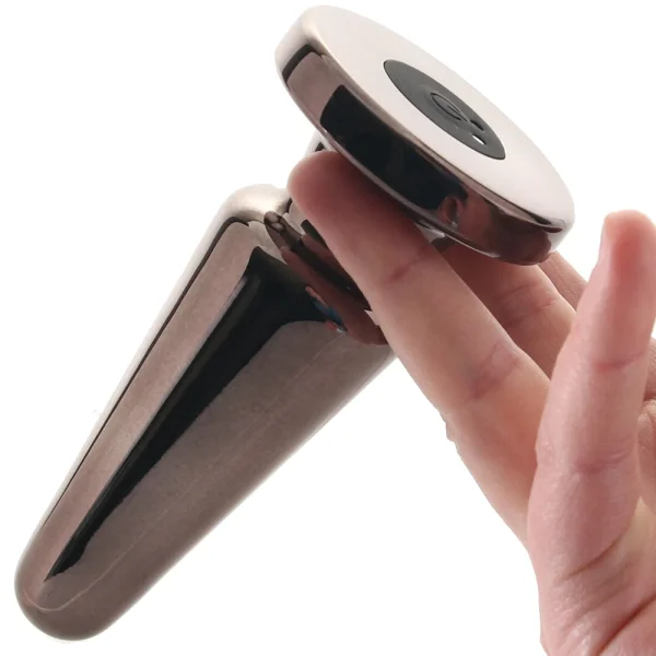 Advanced Metal Plug Rechargeable Vibrating Butt Plug By Evolved Novelties