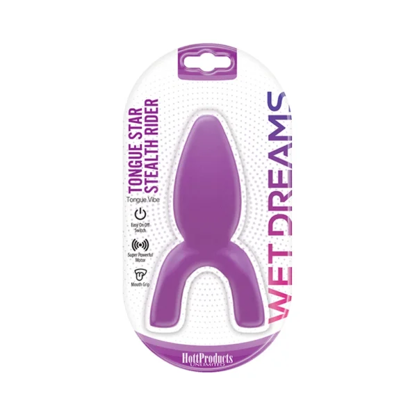 Tongue Star Stealth Rider Vibe With Contoured Pleasure Tip — image 4 of 6