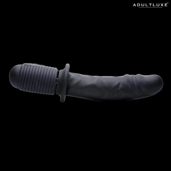 Master Series Power Pounder Vibrating & Thrusting Dildo