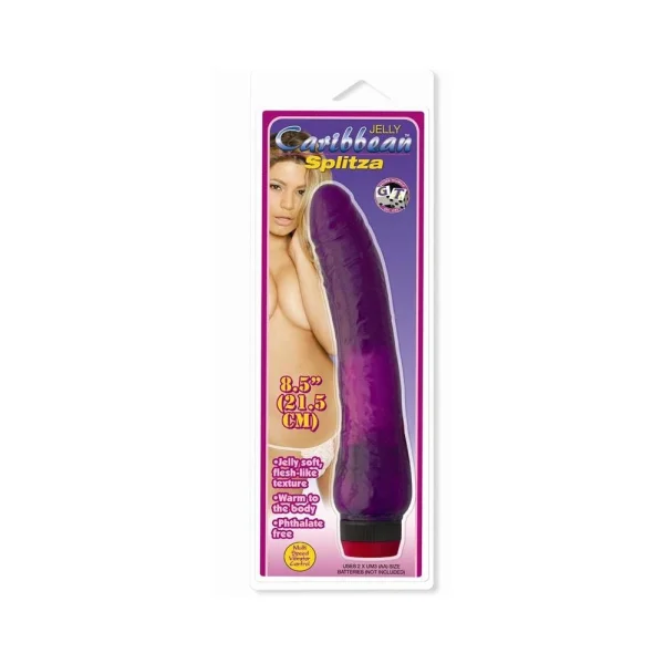 Jelly Caribbean #4 Splitza Vibrator - Purple