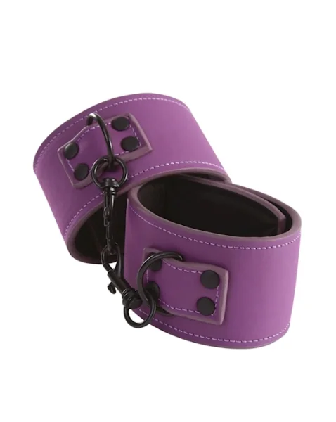 Lust Bondage Ankle Cuff Purple