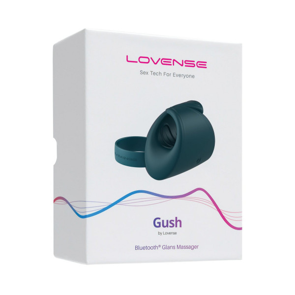 Lovense 3.4" Gush Rechargeable Vibrating Masturbator