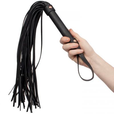 Bondara Chastiser Studded Faux Leather Flogger 21 Inch