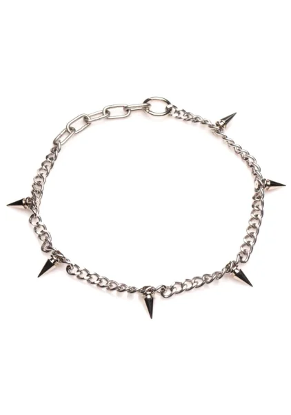 Master Series Punk Spiked Necklace