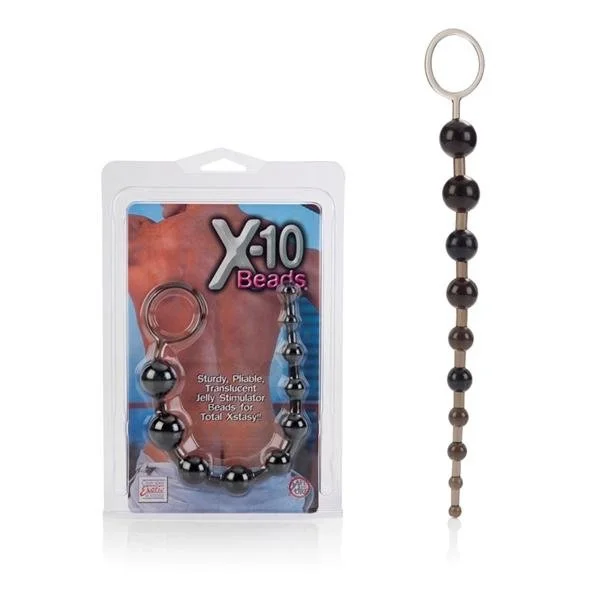 X 10 Beads Graduated Anal Beads 11 Inch