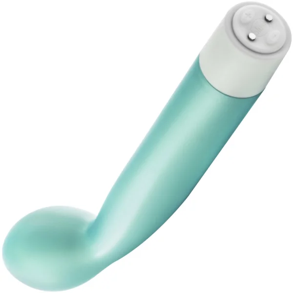 Noje G Slim Rechargeable G-Spot Vibrator by Blush Novelties - Sage