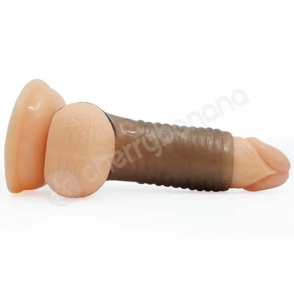 Cherry Banana Grey Love Screw Penis Sleeve