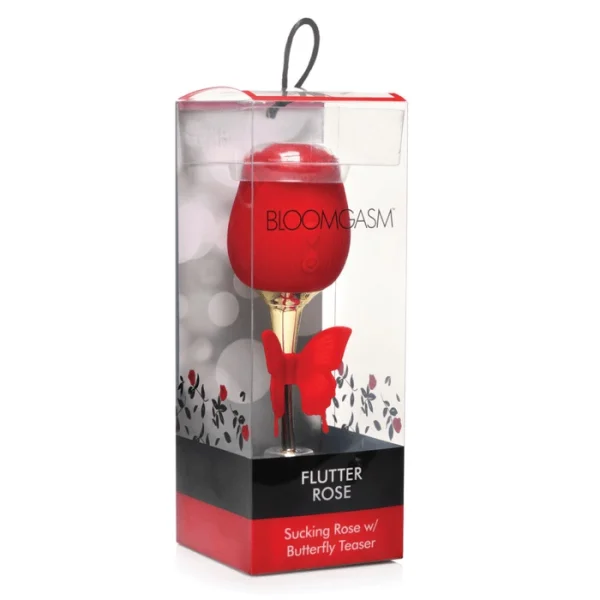 Inmi Bloomgasm Flutter Sucking Rose with Butterfly Teaser